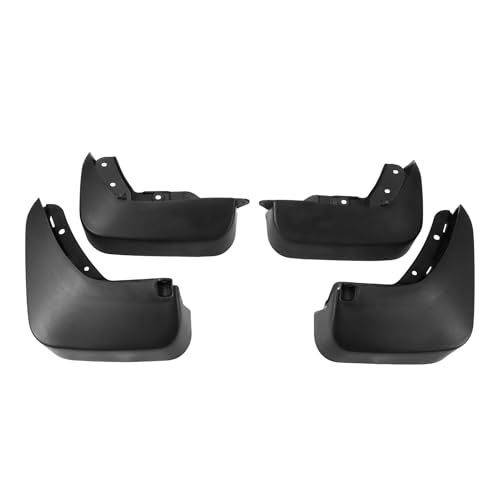 Image of X AUTOHAUX 1set Front and Rear Mud Flaps Splash Guards Mud Guards for Audi Q3 2016-2018 W /Mount Accessories