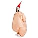 LINAG Traje Fiesta Inflable para Halloween Cosplay, Disfraz Inflable con Pollo Asado...