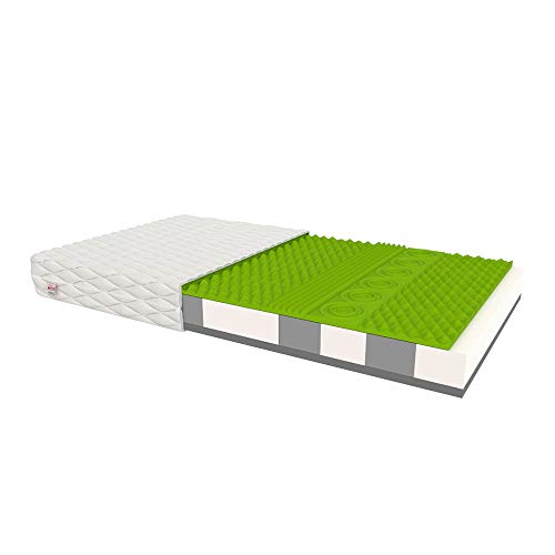 Selsey Inippu – Kindermatratze, Kaltschaummatratze mit HR-Schaum für Kinder und Jugendliche, 7 Zonen, 11 cm hoch (80 x 190 cm) – Bild 3
