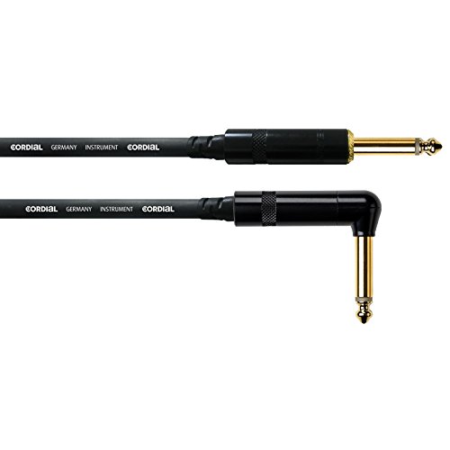 CORDIAL Cable Guitarra jack recto/angular 6 m Cable INSTRUMENT Essentials Jack recto/angular