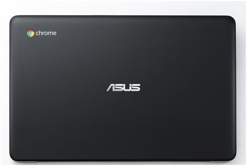 ASUS C200 Chromebook 11.6 Inch (Intel Celeron, 4 GB, 32GB SSD, Black/Silver)