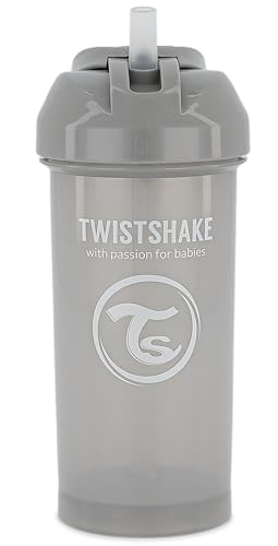 Twistshake Straw Cup | Baby-Schnabeltasse mit Strohhalm - 360 ml | Auslaufsichere Babywasserflaschen… – Ansicht 1
