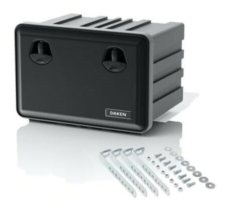 Daken Just 600 Truck Storage Box Tool Box 600 x 415 x 460 mm Transport Box (with Universal Holder)