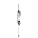 Tram 5,000-Watt Penetrator Sparrow 26 MHz to 30 MHz CB Antenna with 49-1/4 Inch Stainless Steel Whip and 6-Inch Shaft