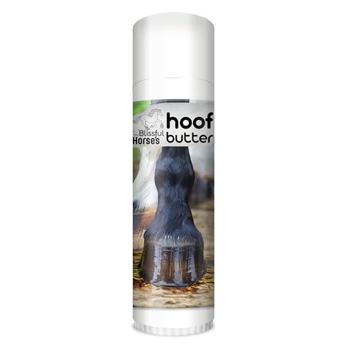 The Blissful Horses Hoof Butter All Natural Support for Your Horse's Hooves, 0.50-Ounce