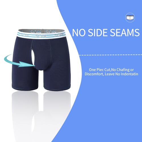 Men's Underwear Boxer Briefs Pack,Moisture Wicking & Breathable,Breathable Mens Underwear,Cotton Stretch 3-pack2