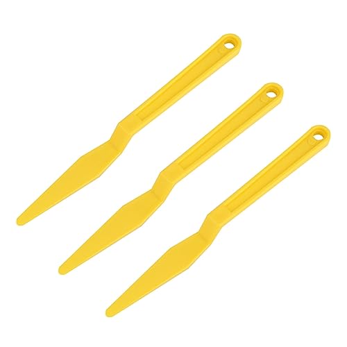Yardwe Vehicle Film Scraper Wrap Tools 3-Piece Set Squeegee for Bubble Removal Window Tint Film Tint