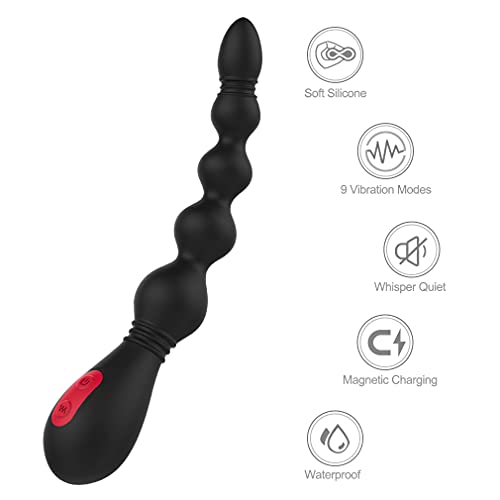 Vaginal et clitoris massage sans effort grâce au stimulateur électrique portable pour couple