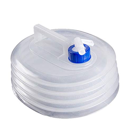 Puratikodon ManalaSa Bolsas de Agua Plegable contenedor portátil de Almacenamiento 3000ml Supervivencia del Portador de Agua Bolsa Blanca Cover