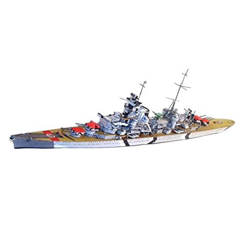 Image of VELURA 1:400 3D Puzzle Gifts Decorative Durable Boat Toy for Adults Kids Beginners|Airplanes|1 Ship Model(Unassembled)|Toys Hobbies