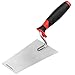 Produktbild KOTARBAU® Edelstahl Trapezkelle 140 mm x 60 mm Maurerkelle mit Gummigriff Putzkelle Stukkateurkelle Stukkateurspachtel unabdingbar für Mauererarbeiten