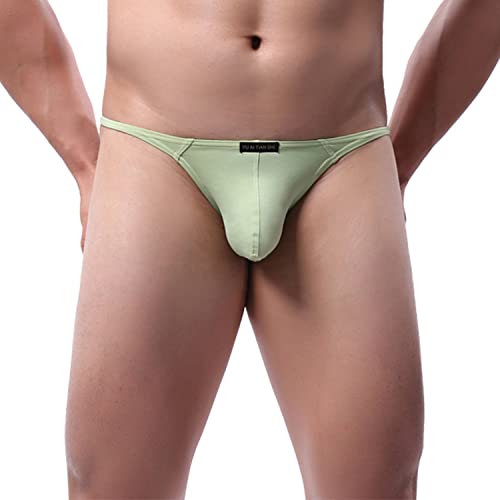 Men's Thong Underwear G-String Bulge Pouch Bikini T-back Underwear Low Rise Brief4
