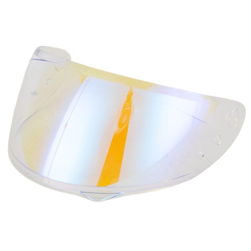 Visière C10 protection UV maximale écran HJ-34P Bleu Revo transparent