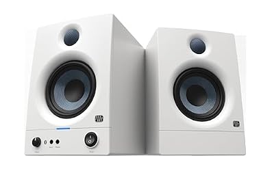 PreSonus Eris 4.5BT White 4.5-inch Media Reference Monitors with Bluetooth Wireless Technology