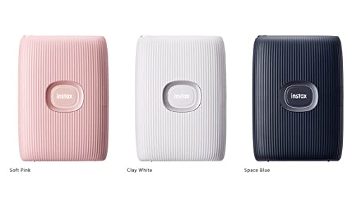 Image of Fujifilm Instax Mini Link Instant Smartphone Printer (ASH) with Instax Film Pack (2 Items)