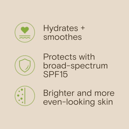 Image of Aveeno Positively Radiant Daily Face Moisturizer SPF 30, 2.3 fl. oz | Broad Spectrum SPF 30, with Antioxidant Oat & Brightening Soy, Non-Greasy, Hypoallergenic, Non-Comedogenic