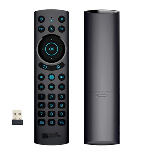 JZK G20S PRO Plus BT5.0 2.4G Control remoto inalámbrico Voice Air Mouse Control remoto inteligente con retroiluminación para Android TV Box proyector ordenador