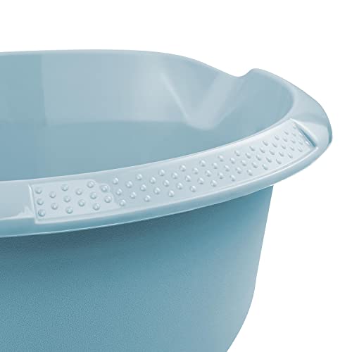 keeeper Universal-Schüssel mit Ausguss, Rund, 2,5 l, Ø 24 cm, Björk, Nordic Blue – Ansicht 5
