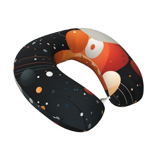 Almohada cervical de espuma viscoelástica para viaje miniatura 6