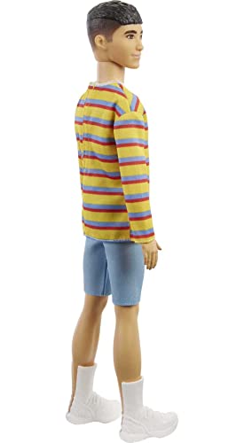 Barbie Ken Fashionistas T shirt Jaune - vue 7