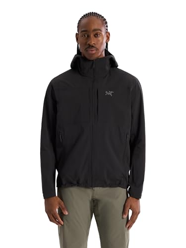 Arc'teryx Gamma Lightweight Hoody Men's | Our Lightest Gamma All Mountain Hoody | Black, Large