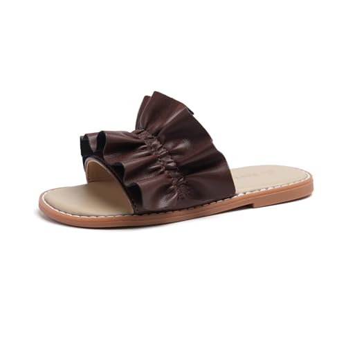 Image of THEE BRON Girls Cute Slip-On Slippers Stylish Sandals for Toddlers & Kids