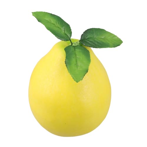 Pomelo artificial realista y fruta falsa de plástico para decoración de escaparates