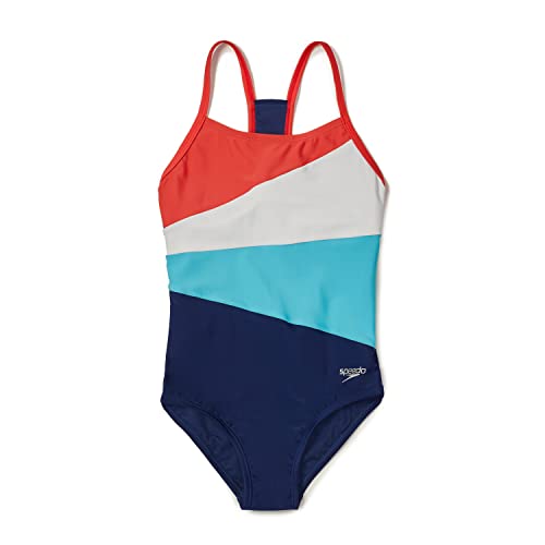 Image of Speedo Girl's Swimsuit One Piece Thin Straps