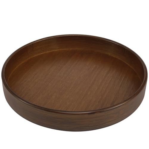 RdjEokf Wood Lazy Susan Organizer, Round Lazy Susan Turntable, Non-Skid Susan Turntable Spice Rack, Lazy Susan Organizer, for Cabinet,for Table, Kitchen Corner