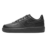 Nike AIR Force 1 MID LE (GS) Basketballschuh, Schwarz, 36 EU