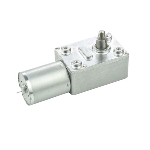 Moteur à engrenage à vis sans fin JGY370 12V 24V autobloquant axe 8mm