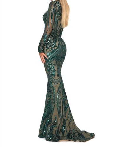Aries Tuttle Green/Burgundy/Navy Blue Satin Mermaid Prom Evening Party Dress Gown Detachable Train3