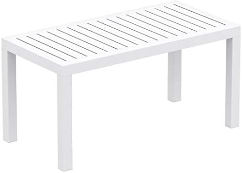 Mediterraneo Table Ocean White