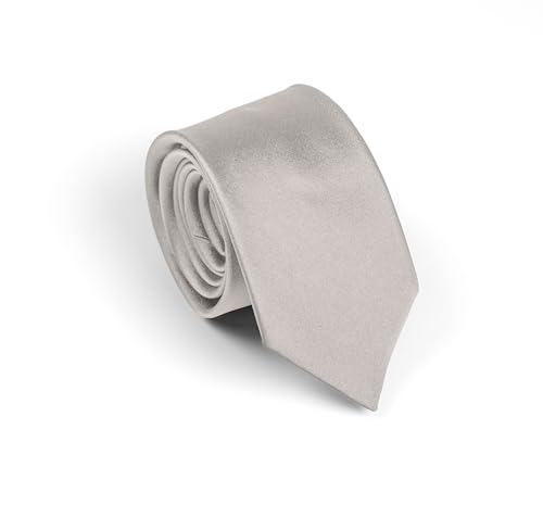 Cravate étroite fine en soie Remo Sartori faite en Italie pour homme élégant