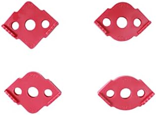 4 Template Per Router Con Raggi Diversi - Da R5 A R40 Per Lavorazione Legno - Foto 3