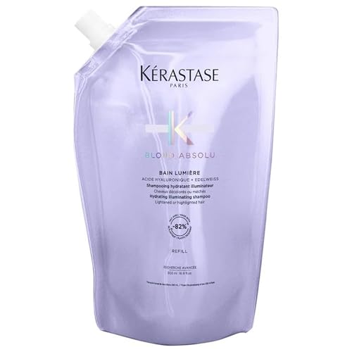 Image of Kerastase Blond Absolu Lumiere Illuminating Shampoo For Lightened & Highlighted Hair - Intensely Hydrates & Illuminates Shiny Hair, Removes Impurities & Pollution