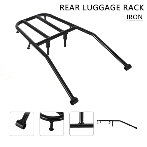 Mallette de rangement pour KLX300 avec support rigide anti-vibrations
