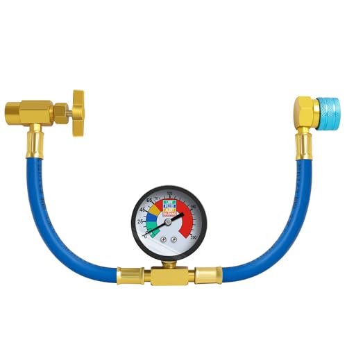 Ketofa R1234YF Refrigerant Charge Hose Kit, R-1234YF AC...