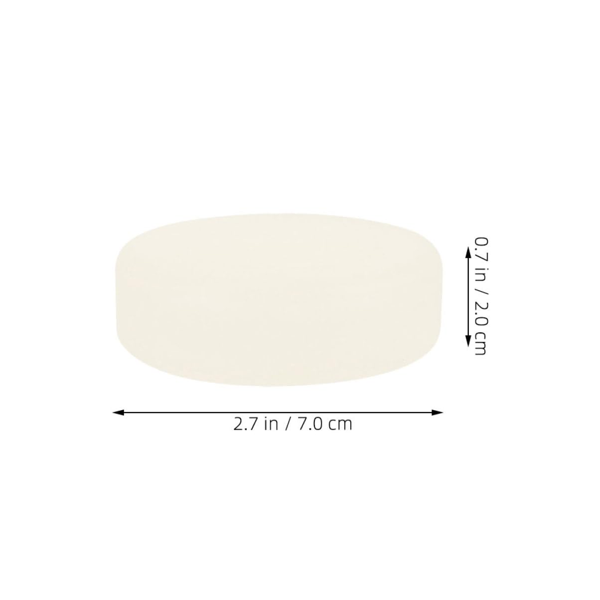 Toyvian 6pcs Matte Finish PVC Ice Hockey Practical Training Balls for Skill Enhancement and Noise Reduction for Games and Practice Sessions