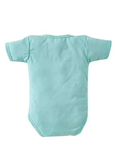 Image of baby wish My First New Year Romper Clothes Baby New Year Bodysuits Newborn Outfit My 1st New Year Printed Romper with Envelop Neck Half Sleeve Unisex Romper Infant Dress Happy New Year Aero Printed