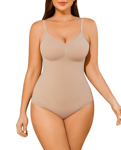 Image of Shapewear Tummy Control BodySuit Seamless Body Shaper Butt Lift Full Body Suit