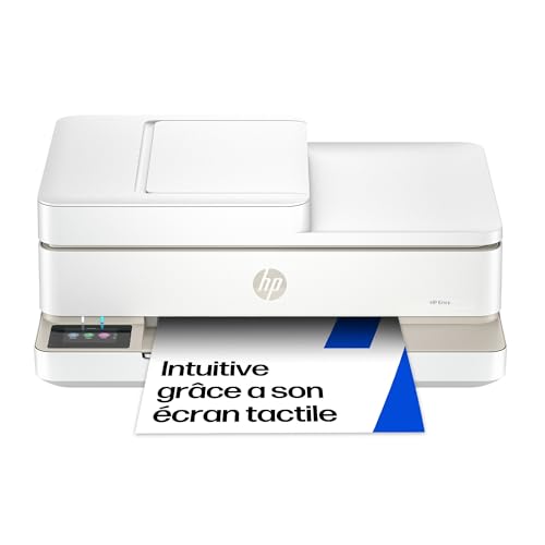 HP Envy 6520e, 714N9B, Imprimante Multifonction Jet d'encre A4, Couleur, Recto Verso Automatique, Jusqu'à 10 ppm, Wi-FI, Chargeur Automatique, Fax, 3 Mois de Forfait Instant Ink Gratuit, Portobello – Image 4