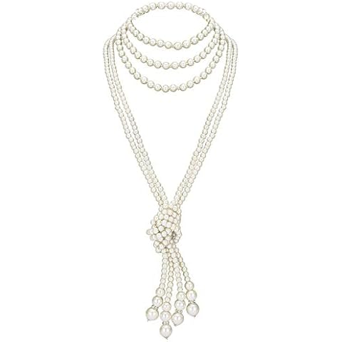 Collar de Perlas Largo ArtiDeco Cover