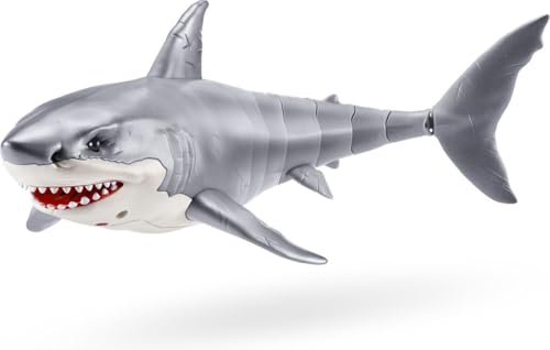 Jouet Interactif ZURU Shark Attack Robo Alive Grand requin avec mouvements réalistes et yeux brillants - vue 8
