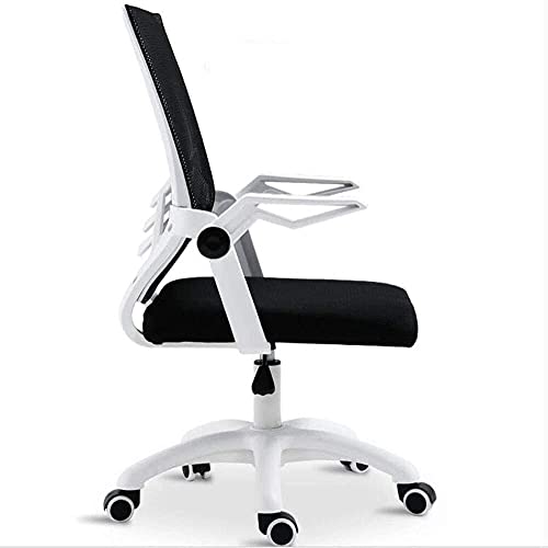 Office Chair Office Chair Computer Chair Household Lazy Office Chair Lifting Swivel Chair Rotating Handrail 91x52cm Chair (Color : White) Needed