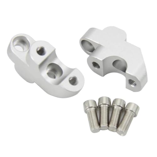 Elevadores de manillar para Honda NC750X y NC700S kit de aluminio plata 2014 2015