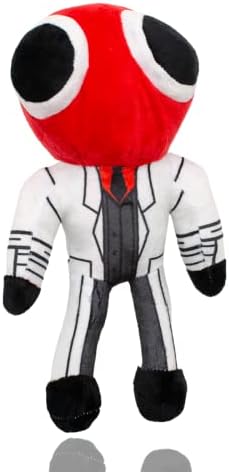 Peluche Amici Arcobaleno. Bambola Rainbow Friends. Giocattolo per Videogiochi Horror. Regalo per Bambini a Natale, Compleanno (Rosso, Red, 30 cm)