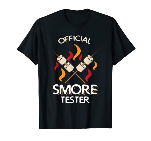Probador oficial de Smores | Regalo de catador de S'more de Legit Camiseta