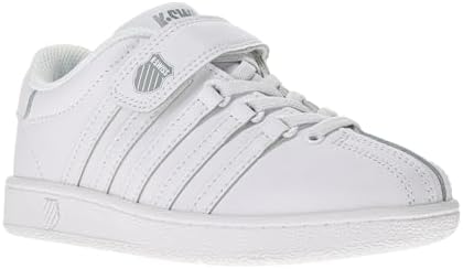 K-Swiss Kid's Classic VN Velcro Sneaker, White/White, 5 M | Image 1