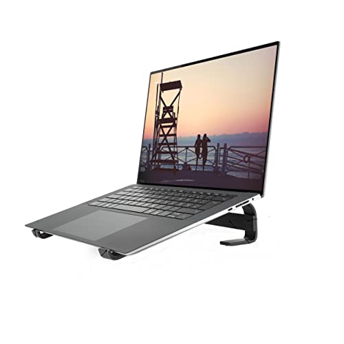 Konsol Laptop Ständer 10-15,6 Zoll, Ergonomischer Aluminium Notebook Stand tragbarer, mit Wärmeentlüftung. Universal Halterung kompatibel für MacBook Dell HP Samsung